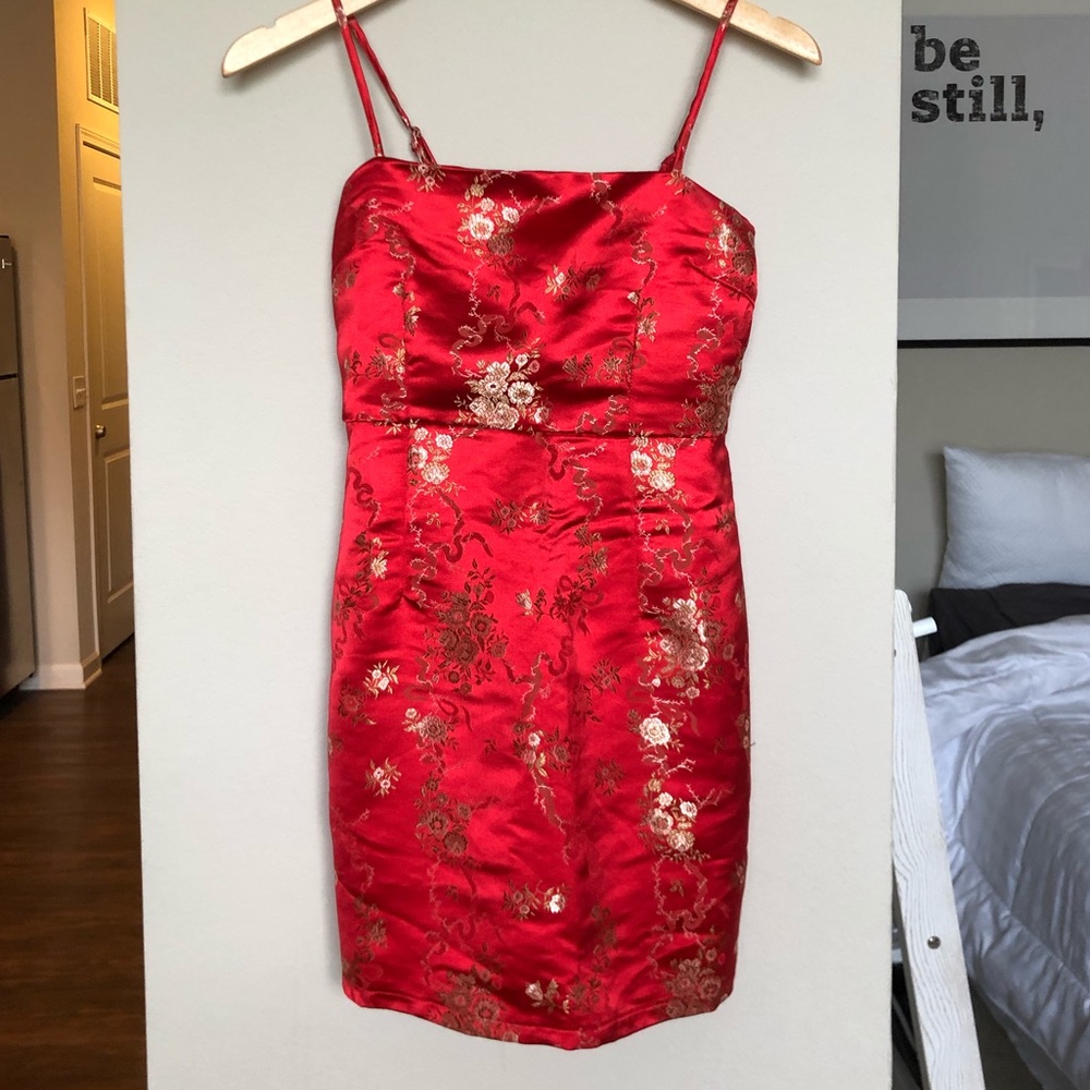 I.AM.GIA. Red Kiko Dress
